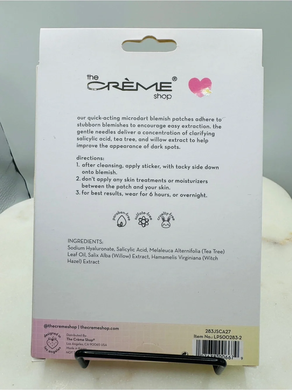 The Crème Shop Microdart Blemish Hydrocolloid Patches